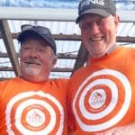 Extraordinary Consecutive Holes in One at Waiheke Golf Club, with an Extra Handicap Waiheke pairing of Ged Gordon (left) and Steve Connon at the 19th