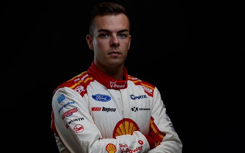 scott-mclaughlin-black Scott McLaughlin (Supplied: Dick Johnson Racing)