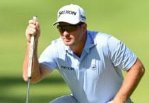 Fox Fires But Home Beckons Ryan Fox putts on the seventh green during Day Three of The Open de Espana at Club de Campo Villa de Madrid on October 09, 2021 in Madrid, Spain. (Photo by Stuart Franklin/Getty Images - Supplied by European Tour)